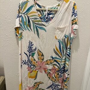SOMA Tropical Print Nightgown